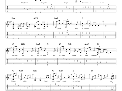 Gala Bunga Matahari - Sal Priadi - Lirik (PDF)