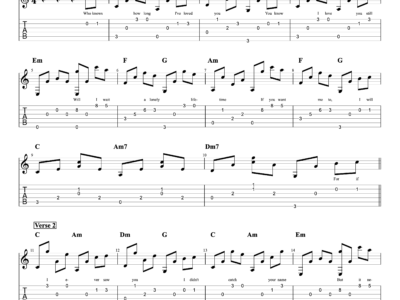 I Will - The Beatles - Lyrics (PDF)