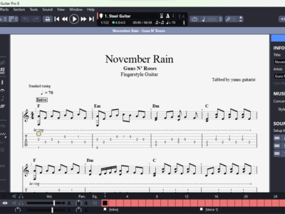November Rain - Guns N Roses (GPX)