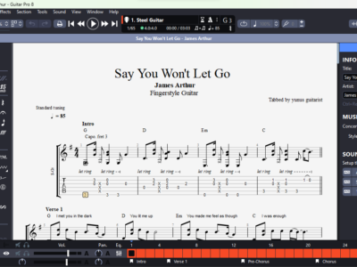 Say You Won't Let Go - James Arthur (GPX)