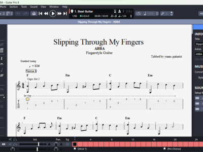 Slipping Through My Fingers - ABBA (GPX)