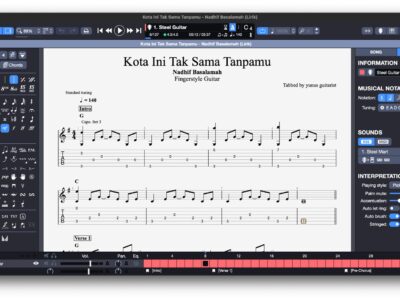 Kota Ini Tak Sama Tanpamu - Nadhif Basalamah + Lirik (GPX)
